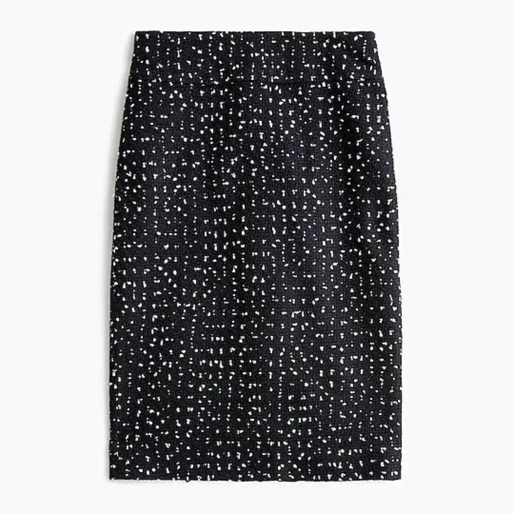No. 2 pencil skirt in tweed